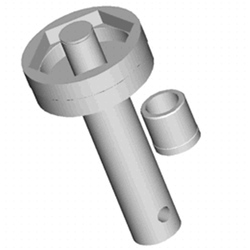 LLAVE SEXTAVADA 118MM P/ CUBO RE RAVEN