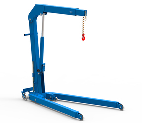 PLUMA HIDRAULICA 2 TON. C/PATA PLEGABLE