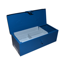 CAJA HERRAM. METAL BAÚ 50X16X15