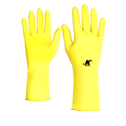 GUANTE LATEX AMARILLO T-8 M 