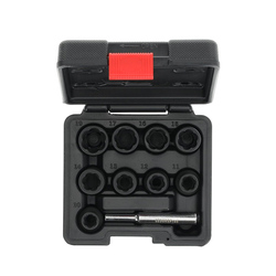 JG. TUBO   1/4 SEX. 4-13MM 33PZ RED