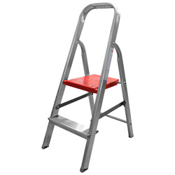 ESCALERA RESIDENCIAL ALUMINIO 2 PELDAÑOS