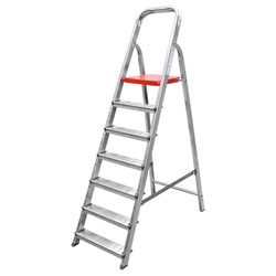 ESCALERA RESIDENCIAL ALUMINIO 7 PELDAÑOS