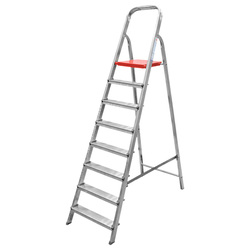 ESCALERA RESIDENCIAL ALUMINIO 8 PELDAÑOS