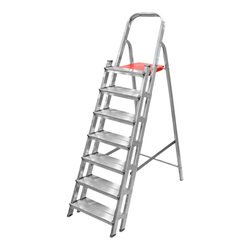 ESCALERA ALUMINIO 7PELDAÑOS DOBLE