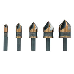 JG. FREZA P/METAL 1/4 A 3/4MM (5PZ)
