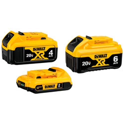BATERIA 20V 2AH/4AH/6AH LITIO (KIT 3PZ)