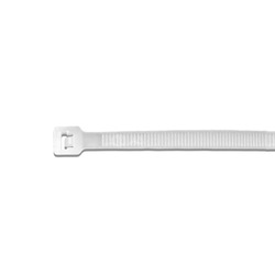 ABRAZADERA PLAST. 283X4,8MM C/100 BLANCA