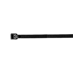 ABRAZADERA PLAST. 400X4,8MM C/100 NEGRO