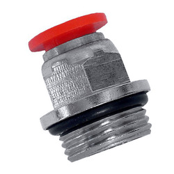 CONECTOR RECTO 1/2 X  8MM METAL